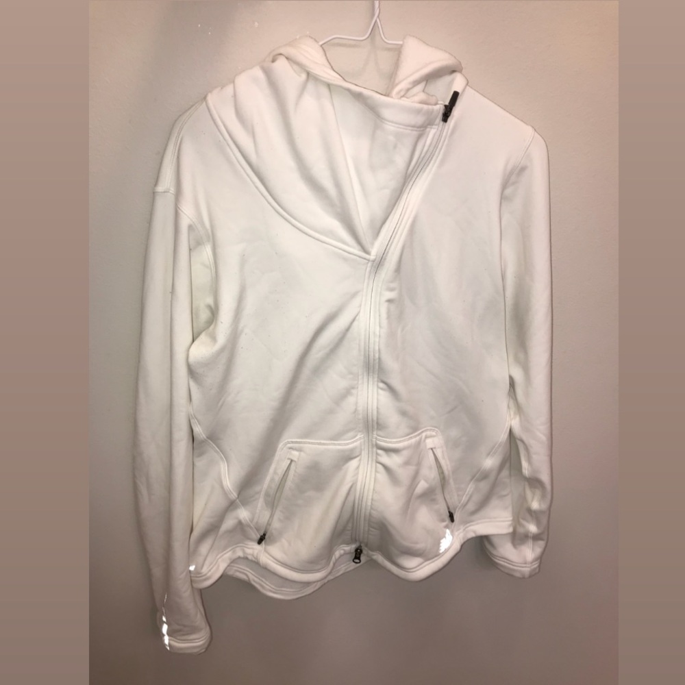 White New balance Zip Up Sweatshirt